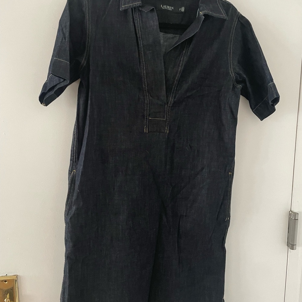 Lauren Dark Denim Jumpsuit